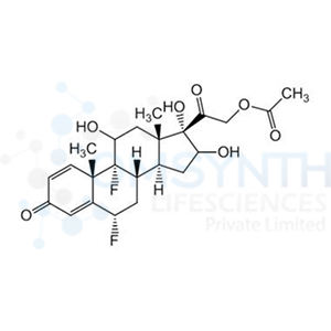 6,9-Difluoro-11,16,17,21-tetrahydroxypregna-1,4-diene-3,20-dione 21-acetate
