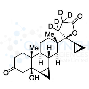 5&beta;-Hydroxy Drospirenone-d4