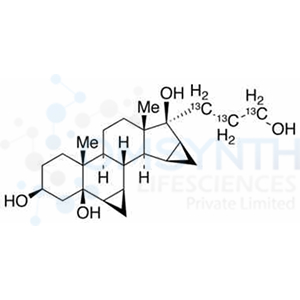 17-(3-Hydroxypropyl-13C3)-6&beta;,7&beta;:15&beta;,16&beta;-dimethyleneandrostane-3&beta;,5&beta;,17&beta;-triol