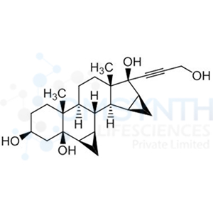 17-(3-Hydroxy-1-propynyl)-6&beta;,7&beta;:15&beta;,16&beta;-dimethyleneandrostane-3&beta;,5&beta;,17&beta;-triol