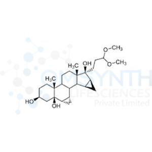(2S,4aR,6aS,7S,7aS,8aS,8dS,9aS,9bR)-7-(3,3-Dimethoxypropyl)-4a,6a-dimethyloctadecahydro-9bH-cyclopropa[4,5]cyclopenta[1,2-a]cyclopropa[l]phenanthrene-2,7,9b-triol