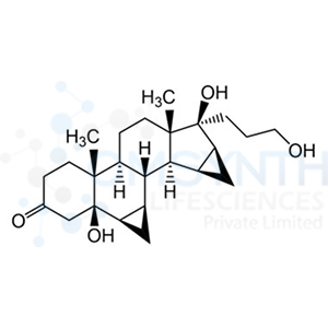 (4aR,4bS,6aS,7S,7aS,8aS,8bS,8cR,8dR,9aR,9bR)-7,9b-Dihydroxy-7-(3-hydroxypropyl)-4a,6a-dimethyloctadecahydro-2H-cyclopropa[4,5]cyclopenta[1,2-a]cyclopropa[l]phenanthren-2-one