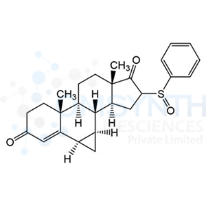 (4aR,4bS,6aS,9aS,9bR,9cR,10aR)-4a,6a-Dimethyl-8-(phenylsulfinyl)-3,4,4a,4b,5,6,6a,8,9,9a,9b,9c,10,10a-tetradecahydrocyclopenta[a]cyclopropa[l]phenanthrene-2,7-dione