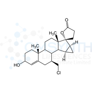 (4aR,6aS,7R,7aS,8aS,9S)-9-(Chloromethyl)-2-hydroxy-4a,6a-dimethyl-2,3',4,4a,4b,4',5,6,6a,7a,8,8a,8b,8c,9,10-hexadecahydro-3H,5'H-spiro[cyclopropa[4,5]cyclopenta[1,2-a]phenanthrene-7,2'-furan]-5'-one