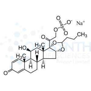 Budesonide Sulfate Sodium (Mixture of Diastereomers)
