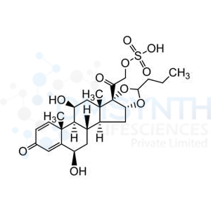 6&beta;-Hydroxy Budesonide Sulfate