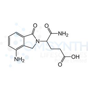 5-Amino-4-(4-amino-1-oxoisoindolin-2-yl)-5-oxopentanoic Acid