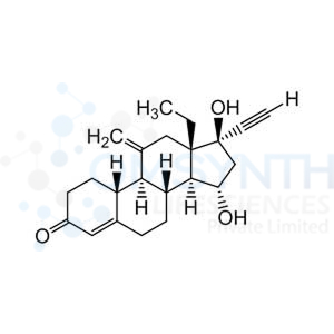 (8R,9S,10R,13S,14S,15S,17R)-13-Ethyl-17-ethynyl-15,17-dihydroxy-11-methylene-1,2,6,7,8,9,10,11,12,13,14,15,16,17-tetradecahydro-3H-cyclopenta[a]phenanthren-3-one