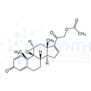 (9&beta;,11&beta;)-21-(Acetyloxy)-9,11-epoxypregna-1,4,16-triene-3,20-dione