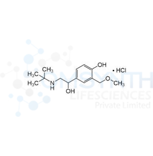 Salbutamol Sulfate - Impurity M (Hydrochloride Salt)