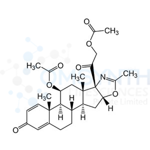 2-((6aR,6bS,7S,8aS,8bS,11aR,12aS,12bS)-7-acetoxy-6a,8a,10-trimethyl-4-oxo-1,2,4,6a,6b,7,8,8a,11a,12,12a,12b-dodecahydro-8bH-naphtho[2',1':4,5]indeno[1,2-d]oxazol-8b-yl)-2-oxoethyl acetate