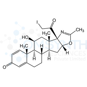 (6aR,6bS,7S,8aS,8bS,11aR,12aS,12bS)-7-Hydroxy-8b-(2-iodoacetyl)-6a,8a,10-trimethyl-1,2,6a,6b,7,8,8a,8b,11a,12,12a,12b-dodecahydro-4H-naphtho[2',1':4,5]indeno[1,2-d]oxazol-4-one