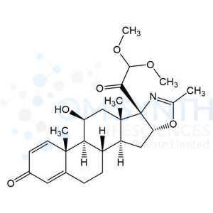 (6aR,6bS,7S,8aS,8bS,11aR,12aS,12bS)-8b-(2,2-Dimethoxyacetyl)-7-hydroxy-6a,8a,10-trimethyl-1,2,6a,6b,7,8,8a,8b,11a,12,12a,12b-dodecahydro-4H-naphtho[2',1':4,5]indeno[1,2-d]oxazol-4-one
