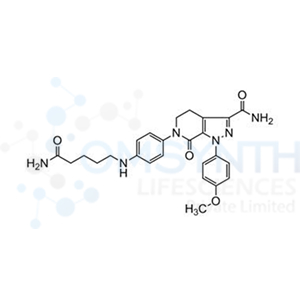 6-(4-((5-Amino-5-oxopentyl)amino)phenyl)-1-(4-methoxyphenyl)-7-oxo-4,5,6,7-tetrahydro-1H-pyrazolo[3,4-c]pyridine-3-carboxamide