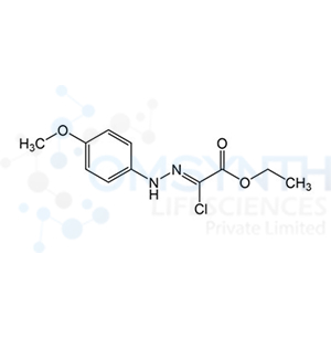 Ethyl (Z)-2-chloro-2-(2-(4-methoxyphenyl)hydrazineylidene)acetate