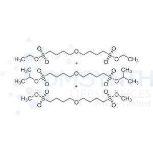 Diethyl 4,4'-oxybis(butane-1-sulfonate) compound with diisopropyl 4,4'-oxybis(butane-1-sulfonate) and dimethyl 4,4'-oxybis(butane-1-sulfonate) (1:1:1)