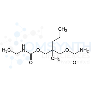 2-((Carbamoyloxy)methyl)-2-methylpentyl ethylcarbamate