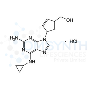 (1R,4R)-rel-4-[2-Amino-6-(cyclopropylamino)-9H-purin-9-yl]-2-cyclopentene-1-methanol Hydrochloride