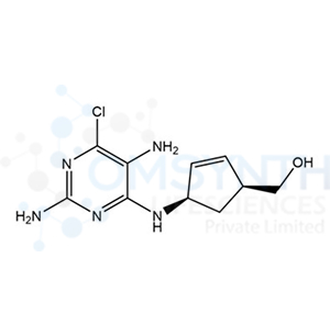 (1S,4R)-4-[(2,5-Diamino-6-chloro-4-pyrimidinyl)amino]-2-cyclopentene-1-methanol