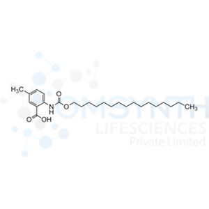 2-(((Hexadecyloxy)carbonyl)amino)-5-methylbenzoic Acid