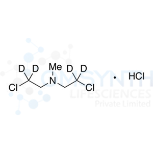 Bis(2-chloroethyl)methylamine-d4 Hydrochloride