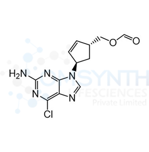 ((1S,4R)-4-(2-amino-6-chloro-9H-purin-9-yl)cyclopent-2-enyl)methyl formate