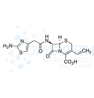 (6R,7R)-7-[2-(2-Amino-4-thiazolyl)acetamido]-8-oxo-3-vinyl-5-thia-1-azabicyclo[4,2,0]oct-2-ene-2-carboxylic Acid