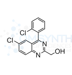 6-Chloro-4-(2-chlorophenyl)-2-quinazoline- methanol