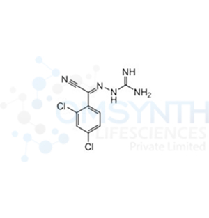 2-[(2,4-Dichlorophenyl)-cyanomethylene]-hydrazine Carboximidamide