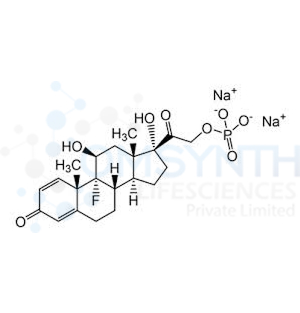 Sodium 2-((8S,9R,10S,11S,13S,14S,17R)-9-fluoro-11,17-dihydroxy-10,13-dimethyl-3-oxo-6,7,8,9,10,11,12,13,14,15,16,17-dodecahydro-3H-cyclopenta[a]phenanthren-17-yl)-2-oxoethyl phosphate