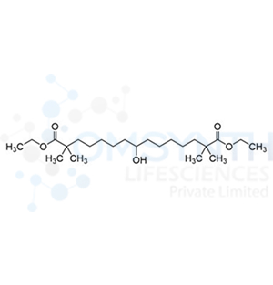 Diethyl 8-hydroxy-2,2,14,14-tetramethylpentadecanedioate