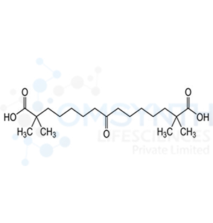 2,2,14,14-tetramethyl-8-oxopentadecanedioic acid