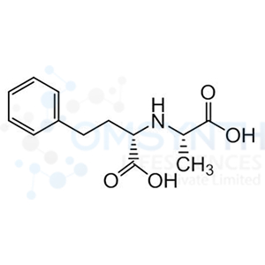 (S)-2-(((S)-1-Carboxyethyl)amino)-4-phenylbutanoic Acid