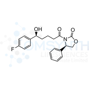 ((4R)-3-[(5S)-5-(4-Fluorophenyl)-5-hydroxypentanoyl]-4-phenyl-1,3-oxazolidin-2-one)