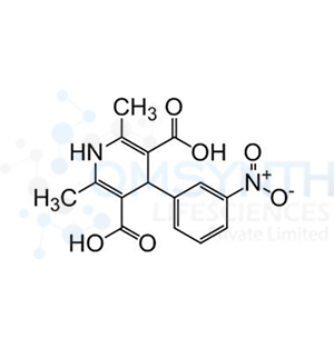 2,6-Dimethyl-4-(3-nitrophenyl)-1,4-dihydropyridine-3,5-dicarboxylic Acid