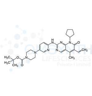 tert-Butyl 4-(6-((8-cyclopentyl-5-methyl-7-oxo-6-vinyl-7,8-dihydropyrido[2,3-d]pyrimidin-2-yl)amino)pyridin-3-yl)piperazine-1-carboxylate