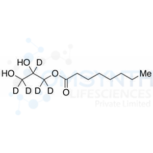 1-Octanoyl-rac-glycerol-d5