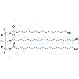 1-Palmitoyl-2-oleoyl-3-stearoyl-rac-glycerol-d5