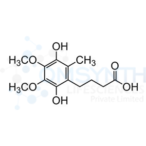 4-(2,5-Dihydroxy-3,4-dimethoxy-6-methylphenyl)butanoic Acid
