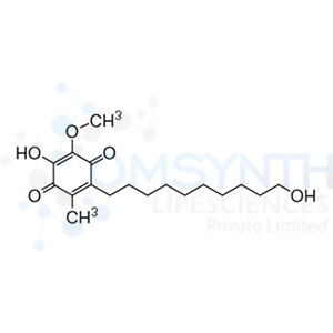 2-Hydroxy-5-(10-hydroxydecyl)-3-methoxy-6-methylcyclohexa-2,5-diene-1,4-dione