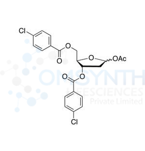 1-O-Acetyl-3,5-bis(4-chlorobenzoyl)-2-deoxy-D-ribose