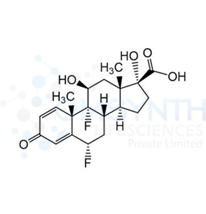 6α-9-Difluoroprednisolone-17-Carboxylate