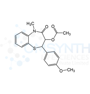 Des[5-(2-Dimethylamino)Ethyl] N-Methyl Diltiazem