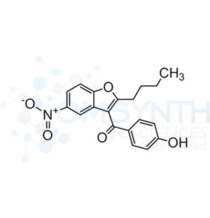(2-Butyl-5-nitrobenzofuran-3-yl)(4-hydroxyphenyl)methanone
