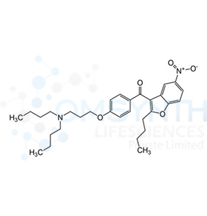 (2-Butyl-5-nitrobenzofuran-3-yl)(4-(3-(dibutylamino)propoxy)phenyl)methanone