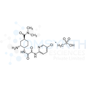 N1-((1S,2R,4S)-2-Amino-4-(dimethylcarbamoyl)cyclohexyl)-N2-(5-chloropyridin-2-yl)oxalamide Methanesulfonate