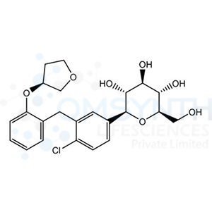 (2S,3R,4R,5S,6R)-2-(4-chloro-3-(2-(((S)-tetrahydrofuran-3-yl)oxy)benzyl)phenyl)-6-(hydroxymethyl)tetrahydro-2H-pyran-3,4,5-triol