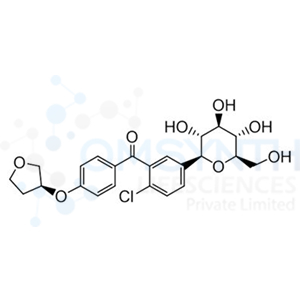 (2-Chloro-5-((2S,3R,4R,5S,6R)-3,4,5-trihydroxy-6-(hydroxymethyl)tetrahydro-2H-pyran-2-yl)phenyl)(4-(((S)-tetrahydrofuran-3-yl)oxy)phenyl)methanone