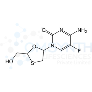 rel-4-Amino-5-fluoro-1-((2R,5S)-2-(hydroxymethyl)-1,3-oxathiolan-5-yl)pyrimidin-2(1H)-one