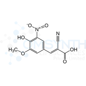 (E)-2-Cyano-3-(4-hydroxy-3-methoxy-5-nitrophenyl)acrylic acid